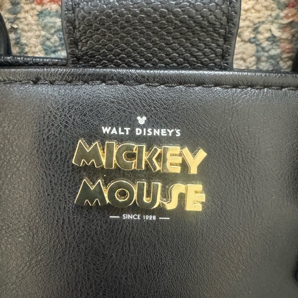 Disney x Bioworld Mickey Mouse Black Handbag Purse - Picture 4 of 8